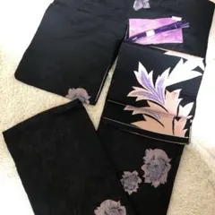 8月18日まで価格‼アラベスクダイヤ柄！マジョリカお召し 正絹アンティーク着物 8月18日まで価格‼アラベスクダイヤ柄！マジョリカお召し 正絹