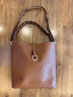 【SHIPS WOMAN】チェーンモチーフ ハンドル2WAY A4ショルダーのサムネイル