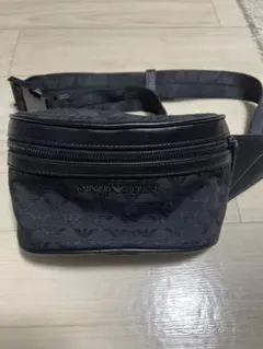 EMPORIO ARMANI ボディバッグ ブラック swag y2k EMPORIO ARMANI ボディバッグ ブラック swag y2k - メルカリ