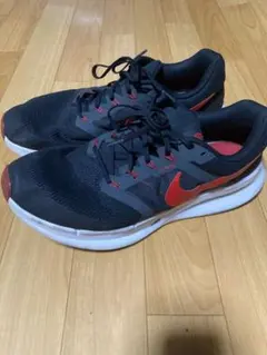 NIKE nike flywireスニーカー ブラック レッド