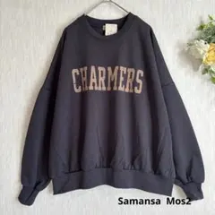 サマンサモスモスブルー スウェット