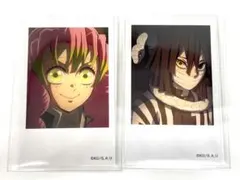 鬼滅の刃　ランダムチェキ風ブロマイド　伊黒小芭内　甘露寺蜜璃