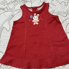 美品♡ミキハウス♡ジャンバースカート♡80