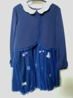K様専用 panpantutuネイビーフォーマルワンピース130