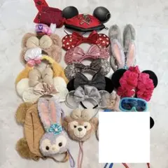 20点ディズニーキャラクター カチューシャ・バッグセット