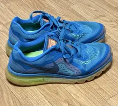 【廃盤・希少】NIKE AIR MAX 2014 ブルー×ボルト 27.5cmのサムネイル