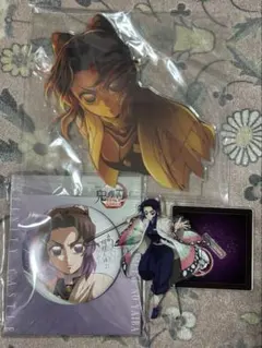 鬼滅の刃 無限城編 胡蝶しのぶ アクリルスタンド 缶バッジ