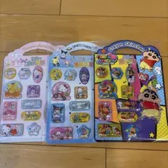 サンリオキャラクター クレヨンしんちゃんウォーターシール