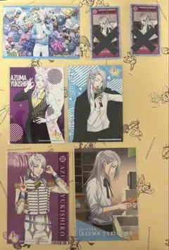 『A3！』　冬組　雪白東　紙類セット