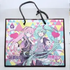 初音ミク 巡音ルカ Morozoff コラボチョコ ショップ袋のサムネイル