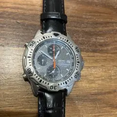 SEIKO メンズ腕時計 TITANIUM クロノグラフ 動作未確認 ジャンク