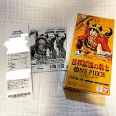 ONE PIECE 世界最強の戦士BOX OP-17 テープカット箱付き - メルカリ
