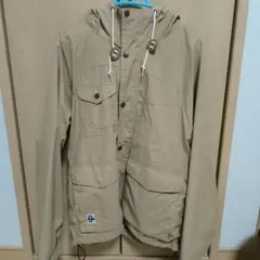 チャムス　ベージュ マウンテンパーカー