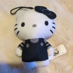 ハローキティ ぬいぐるみ ストラップ付き