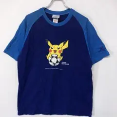 KIRIN adidas ピカチュウ サッカー日本代表 サムライブルーTシャツ
