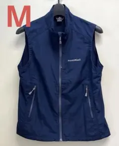 【美品】mont-bell ネイビー ナイロンベスト M