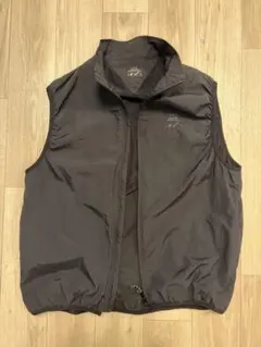 URBAN RESEARCH DOORS URD ナイロンベスト L ブラック