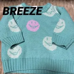 BREEZE ニコちゃん　ニット　80〜90cm