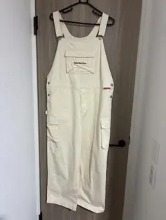 VISION STREET WEAR オーバーオール クリーム色