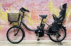 ZK4255 電動自転車 ブリヂストン アンジェリーノ 子供乗せ 20インチ