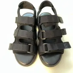 グローバルワーク　キッズ　サンダル　黒　21㎝のサムネイル