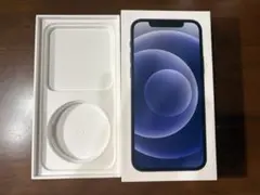 iPhone12 ブラック 64GB 純正箱 空箱 付属品あり