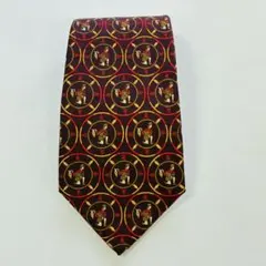 フェラガモ（Ferragamo）ネクタイ シルク100 パターン柄〈F-fg2