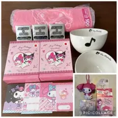 ︎ ❤︎おまけ付き❤︎マイメロ&クロミ　まとめ売り　レジ袋 ／どんぶり　他