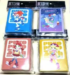 ポプテピピック 「シェア」スリーブ 2個セット キャラクタースリーブ ポプテピピック シェア ポプ子 ピピ美 99枚