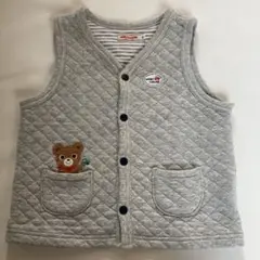 ミキハウス プッチー君ベスト サイズL