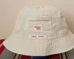 PAPAS SPORTS パパス スポーツ ハット 帽子 Mサイズ
