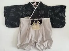 ベビー袴 カバーオールCottoli バースデイ 70cm 美品