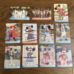 ディズニー コレクションカード11枚セット　ミッキー まとめ