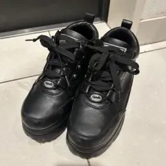 YOSUKE 厚底スニーカー 黒 ブラック