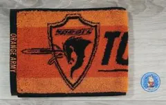 クボタスピアーズ開幕戦配布　マフラータオルとパートナー冨士機材スピアーズシール