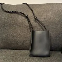 ブラック ショルダーバッグ 合成皮革