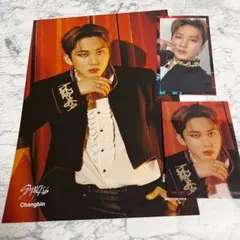 Straykids チャンビン タワレコ トレカ フライヤー 通常盤 トレカ