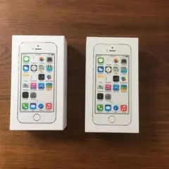 iPhone 5s 64GBの空箱2個セット