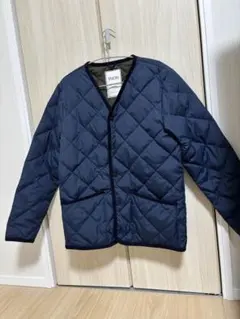 TAION-101CI シティ パイピングVネック ダウンカーディガン