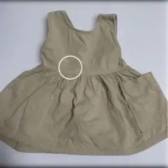 韓国子ども服 ノースリーブワンピース 90