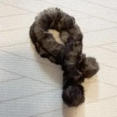 ★美品　ラビットファー　マフラー
