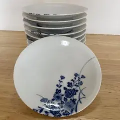 小皿　和風　花柄　8枚セット