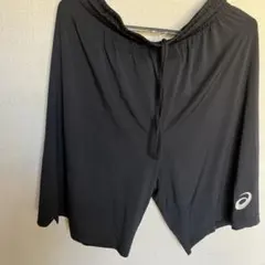 ASICS ブラック バスケットボールパンツLサイズ