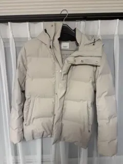 JUNRED フード付きダウンジャケット ベージュ⭐︎値下げ要相談⭐︎