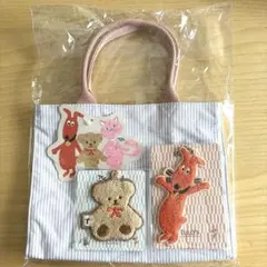タリーズ29thハッピーバッグトートバッグ&刺繍チャームベアフルバウフィのサムネイル