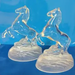 ライオンの置物 3点セット 黒ガラス 英国ヴィンテージ s0190 - メルカリ