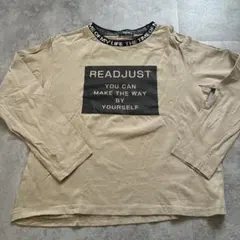 T-GRAPHICS 長袖カットソー 160 ベージュ