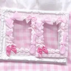 硬質ケース トレカケース ホイップデコ ピンク ペア 量産型