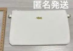 AHKAH ポーチ　白　雑誌付録のサムネイル