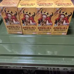 ONE PIECEカードゲーム 世界最強の戦士 OP-17 4BOXテープカット - メルカリ
